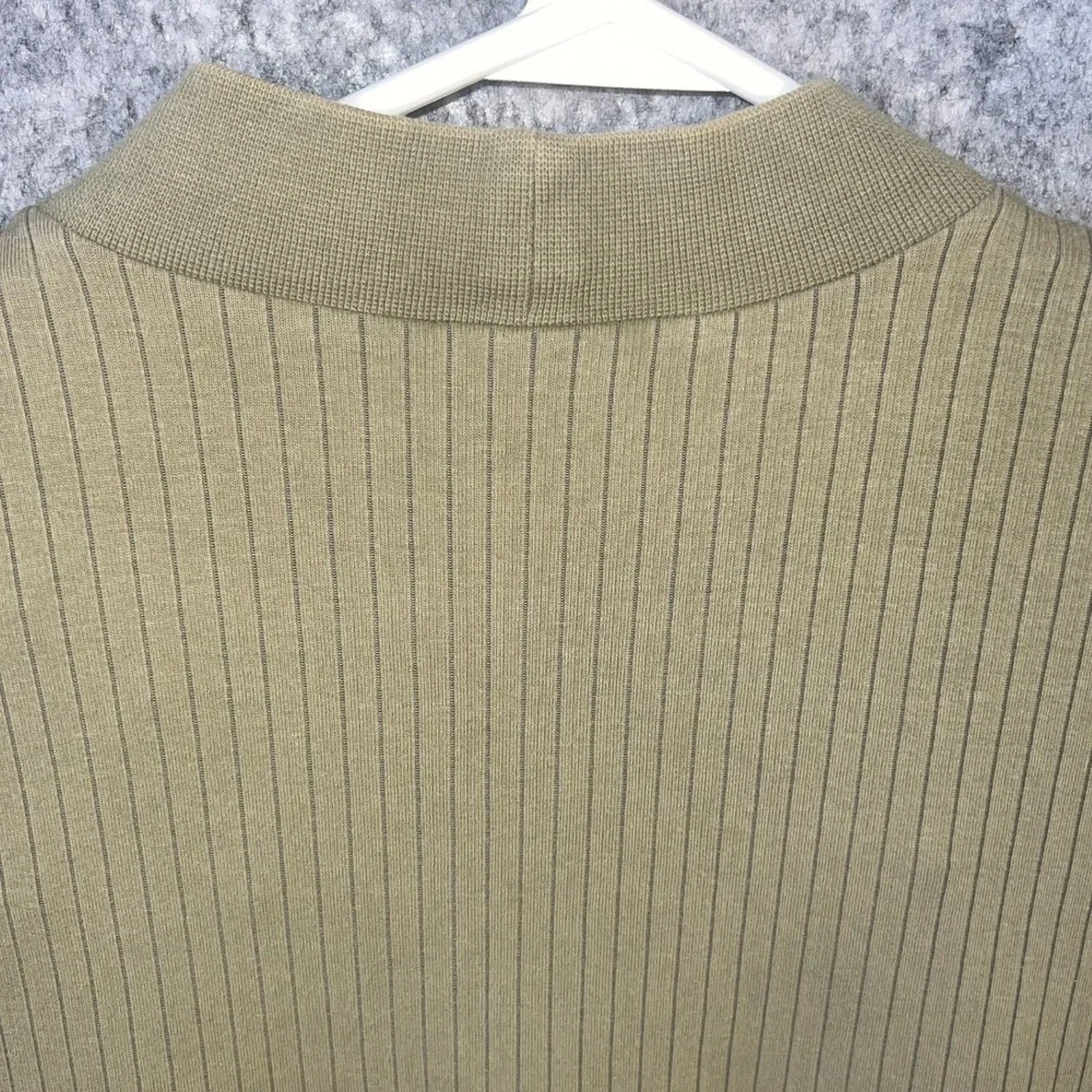 Nike Golf Dri-FIT Mock Neck Shirt Men's XXL Bears GC Best Long Sleeve Ribbed Tan